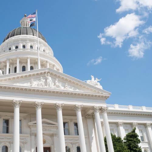 California Capitol Building in Sacramento