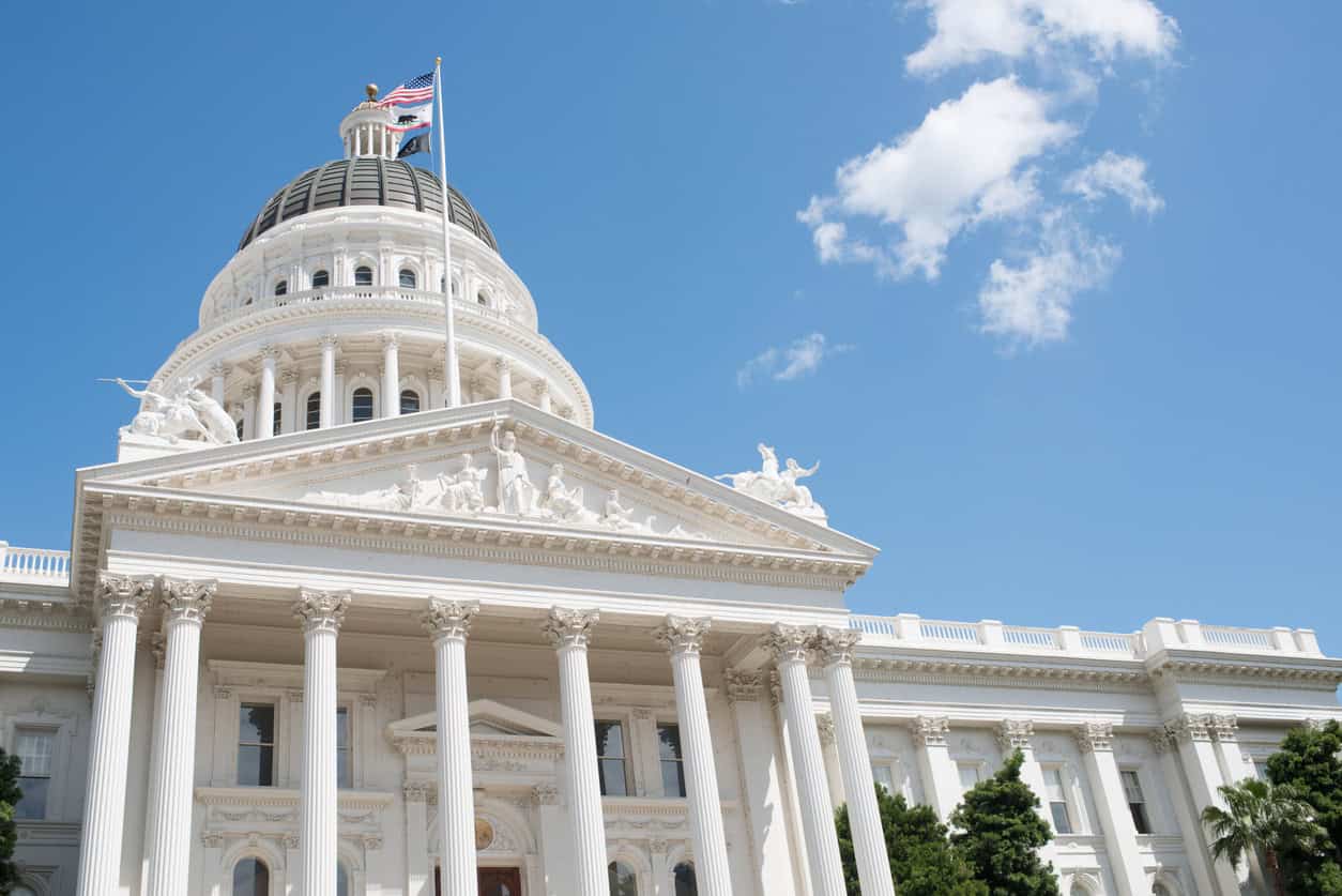 California Capitol Building in Sacramento