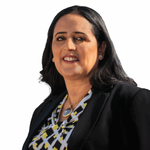 Caltrans Director Dina El-Tawansy Portrait with no background.